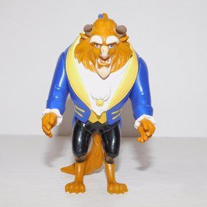 DIsney Beauty and the Beast 4" jointed action figure / Cake Topper